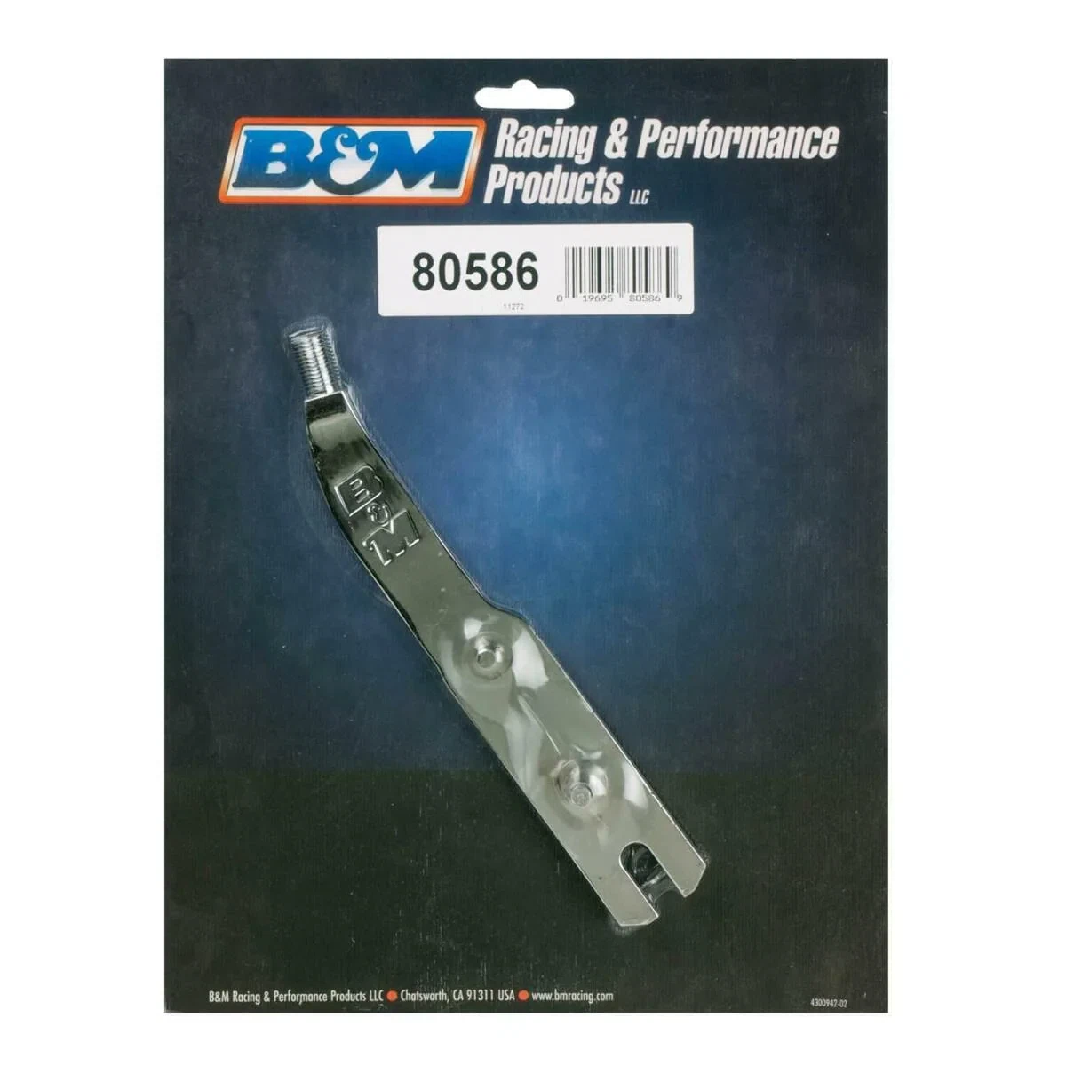B&M Quicksilver Console and Pro Ratchet Shifter Stick - 80586